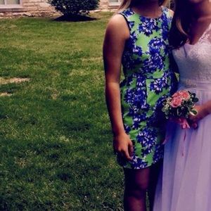 J.Crew printed Floral dress